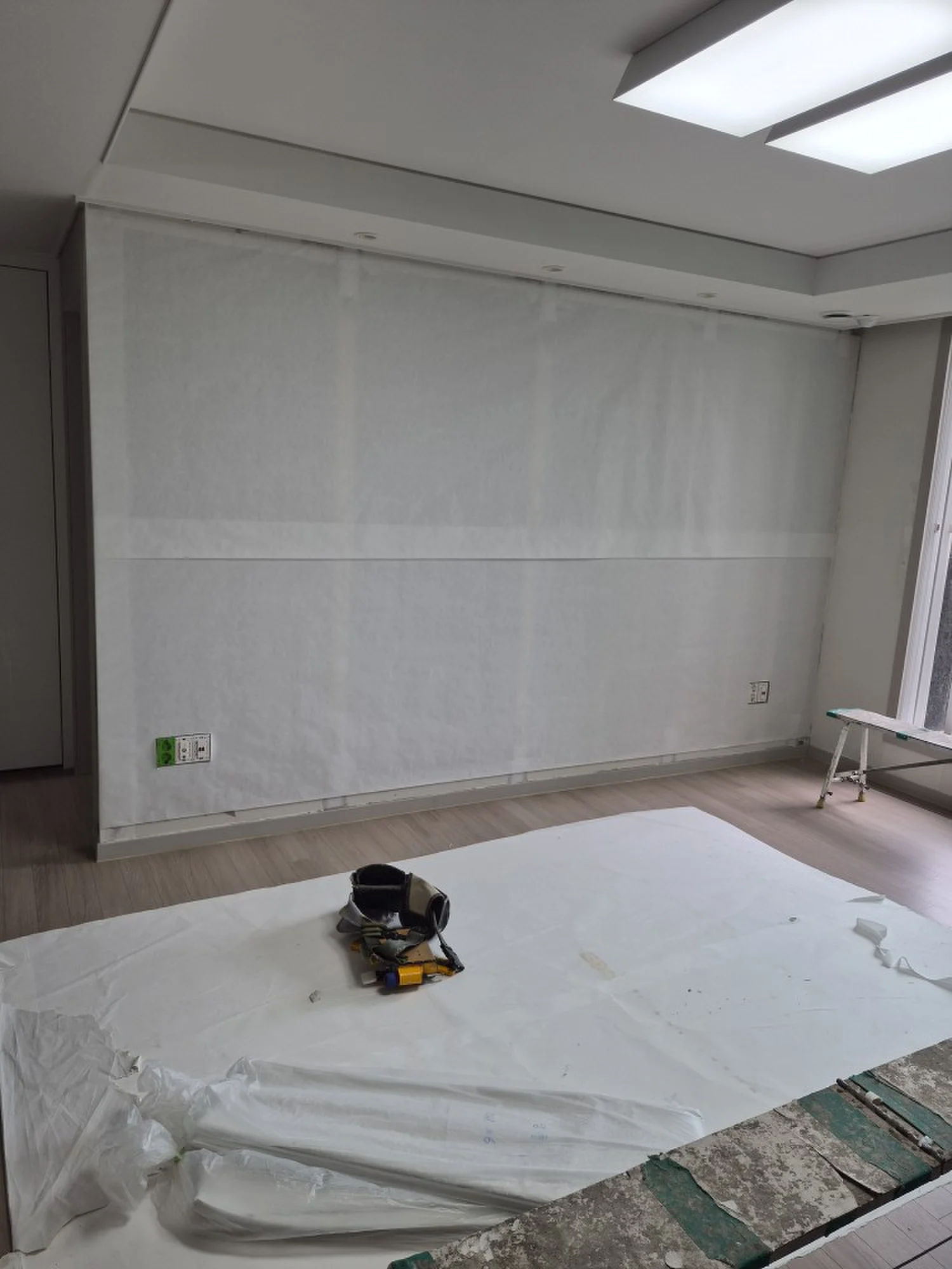 아파트올수리 부천 역곡동 실크도배 벽면 현장 사진 5 사례5 시공 후 순인테리어